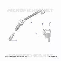 ELEKTRIC, IGNITION COIL, WIRE AND SPARK PLUG