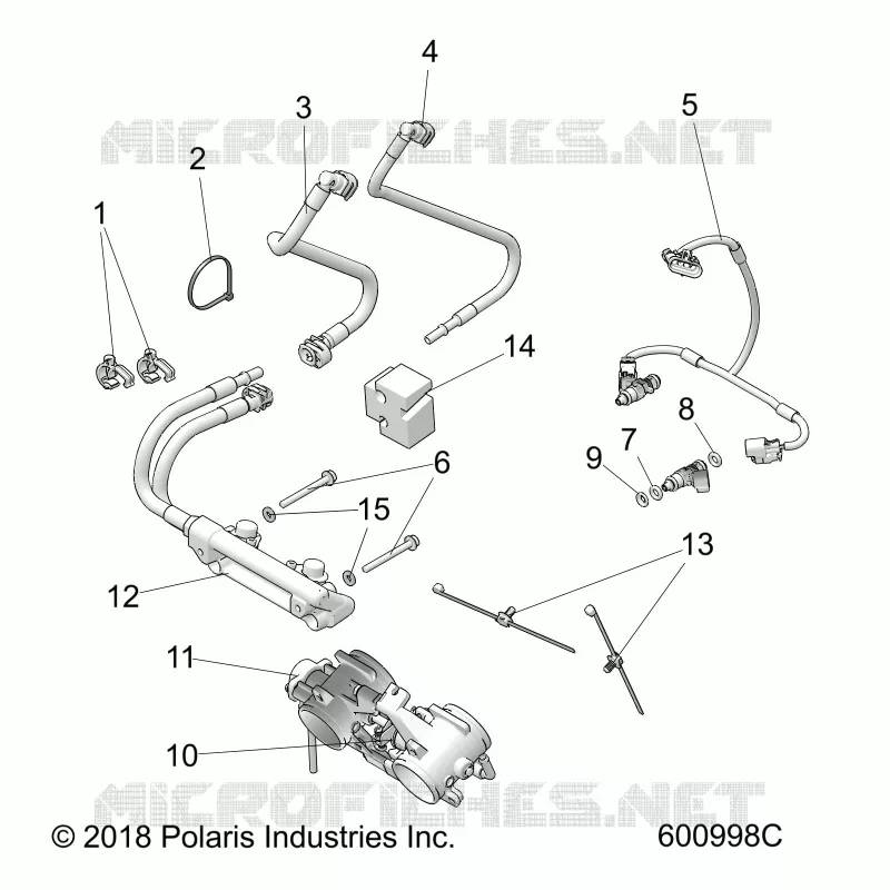 KRAFTSTOFFSYSTEM, RAIL, LINES AND THROTTLE BODY