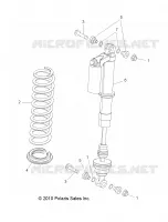 FRONT SUSPENSION SCHOCK MOUNTING