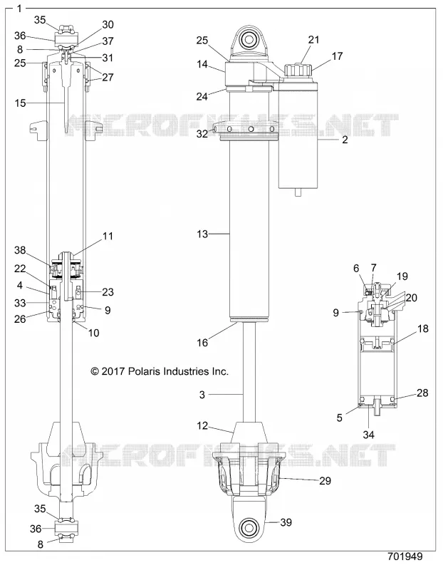 FRONT SUSPENSION SHOCK INTERNALS