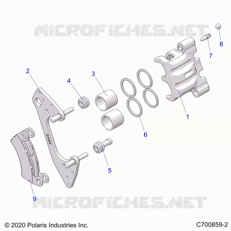 VORDERBREMSE CALIPER