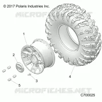 WHEELS, FRONT