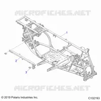 CHASSIS, MAIN RAHMEN