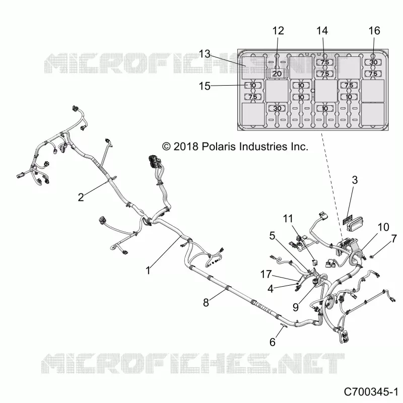 ELEKTRIC, WIRE HARNESS