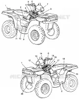 DECALS XPLORER 400L W97CC38C (4939753975A008)