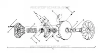 Antriebskupplung 400 and 650 (4914131413012A)