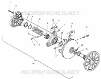 Antriebskupplung 600 XCR SP 0965677 and EUROPEAN 600 XCR SP E965677 (4932063206C001)