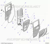 DOORS ASSEMBLY, REAR