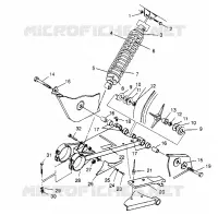 Schwingarm   SCHOCK Trail Blazer W957221 (4930363036B009)