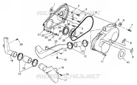 CLUTCH COVER (300) XPRESS 300 W97CA28C (4939603960C007)
