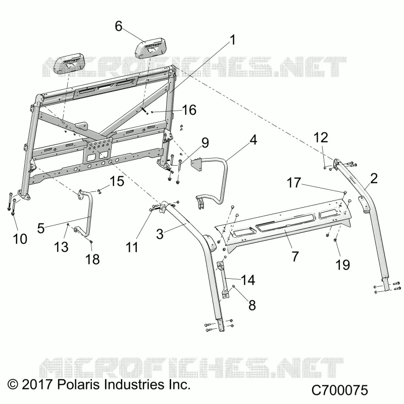 CHASSIS, CAB RAHMEN