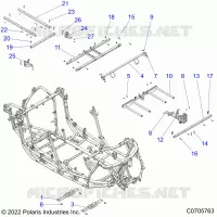 CHASSIS, MAIN RAHMEN