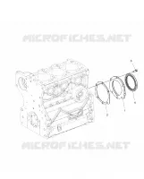 ENGINE, KURBELWELLE OIL SEAL FLANGE