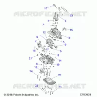 CRANKCASE AND CRANKSHAFT