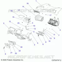 INSTRUMENTENTAFEL AND GLOVEBOX