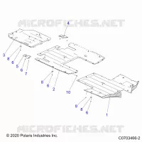 CHASSIS, SKID PLATES