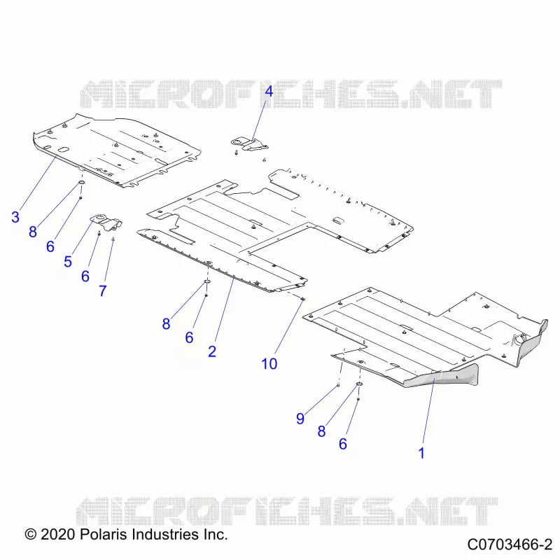 CHASSIS, SKID PLATES