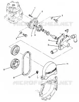 WASSERPUMPE Storm 0965782, Storm SKS 0965582,  Euro Storm E965782, Euro Stor (4931593159D003)