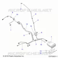 BODY, TREIBSTOFF LINES, EVAP