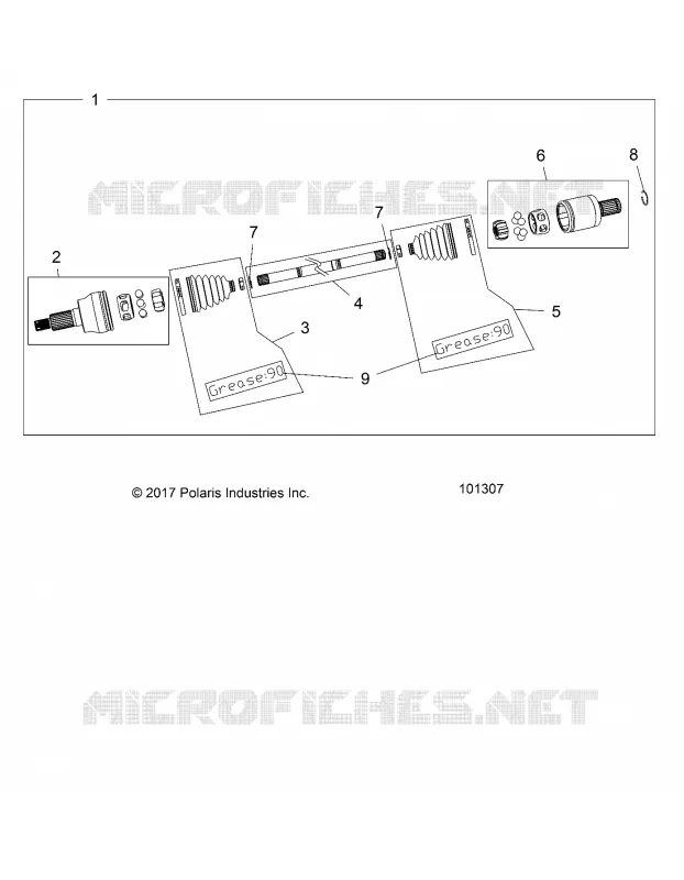DRIVE TRAIN, ANTRIEBSWELLE, FRONT