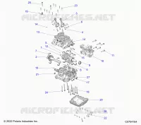 ENGINE, CRANKCASE AND KURBELWELLE
