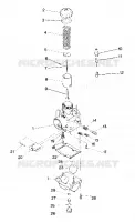 VERGASER TRAIL DEALER MUST VERIFY JETTING   VERGASER NUMBERS. (4916831683032A)