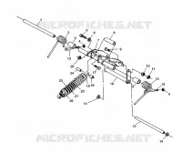 HINTER Drehmomentarm WIDETRAK LX 0952064 and  EUROPEAN WIDETRAK LX E952 (4928942894B014)