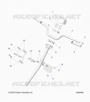 LENKUNG, H-BAR, LENKUNG POST, GRIPS