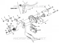 BREMSE WIDETRAK LX 0982065 and EUROPEAN WIDETRAK LX E982065 (4943884388B008)