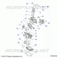 ENGINE, CRANKCASE AND KURBELWELLE