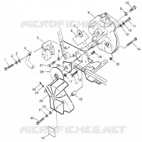 GETRIEBEGEHÄUSE   BREMSE MOUNTING