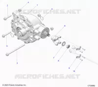 ANTRIEB, REAR GEARCASE MOUNTING