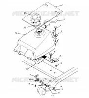 TANK ASSEMBLY Sport 400L W948540 (4927232723A011)