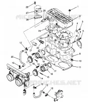 ZYLINDER 500 EFI SKS 0962574, 500 EFI RMK 0962974, AND EUROPEAN 500 EFI SKS (4931983198C009)