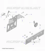 ELEKTRIC, HORN, AND LICENSE PLATE LIGHT