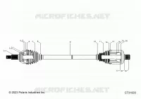ANTRIEB, FRONT HALF SHAFT