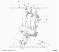 ENGINE, INTAKE MANIFOLD, DROSSELKLAPPENGEHÃ„USE, FUEL RAIL