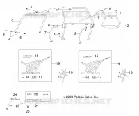 CHASSIS, CAB RAHMEN AND SIDE NETS