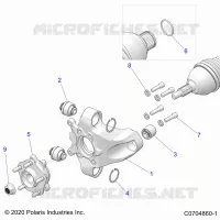 SUSPENSION, HECKTRÃ¤GER AND HUB
