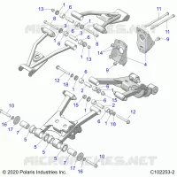 HINTERRADAUFHÃ„NGUNG CONTROL ARM MOUNTING