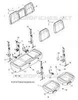 SITZ, REAR BENCH