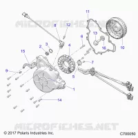 ENGINE, STATOR AND FLYRAD