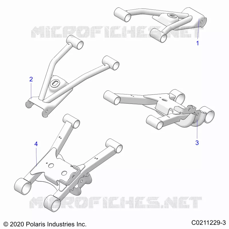 HINTERRADAUFHÃ„NGUNG CONTROL ARMS