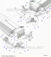 CHASSIS, BULKHEAD ASM.