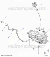 ANTRIEB, FRONT GEARCASE MOUNTING