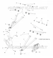 FRONT SUSPENSION A-ARMS