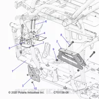 CHASSIS, MOTOR AND REAR DRIVELINE MOUNTING
