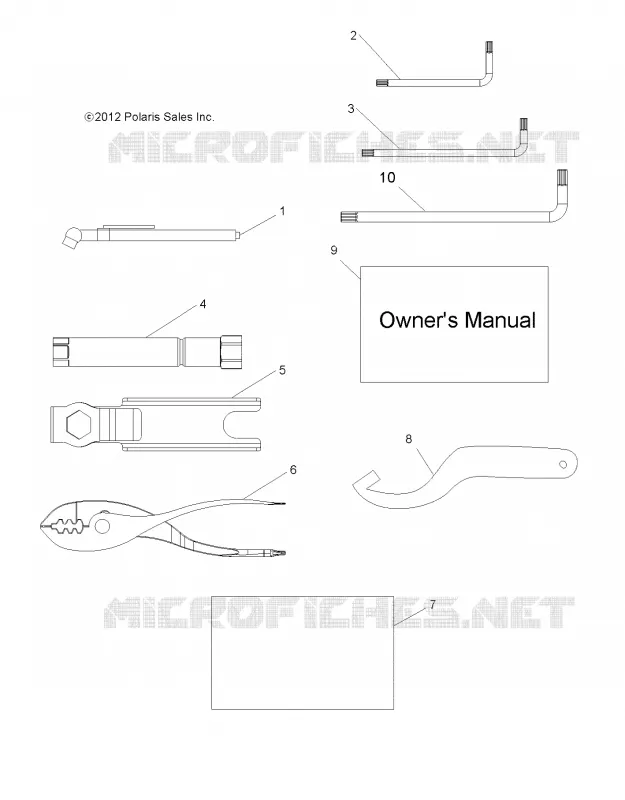 REFERENCES, TOOL KIT AND BEDIENUNGSANLEITUNGS