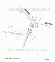 UPPER LENKEN &amp; HANDLEBAR ASM.