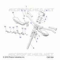 UPPER LENKEN & HANDLEBAR ASM.